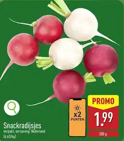 ALDI Snackradijsjes aanbieding