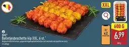 ALDI BBQ Balletjesbrochette kip XXL aanbieding