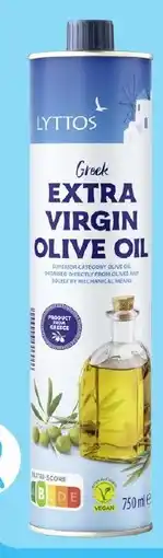ALDI Lyttos extra virgin olive oil aanbieding