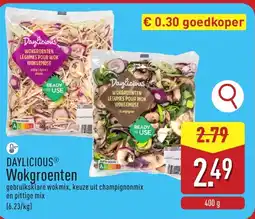 ALDI Daylicious Wokgroenten aanbieding