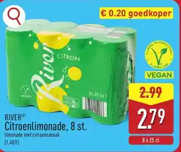 ALDI River citroenlimonade aanbieding