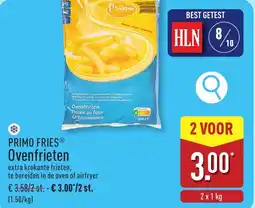 ALDI Primo fries ovenfrieten aanbieding