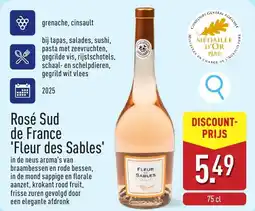 ALDI Rosé Sud de France 'Fleur des Sables' aanbieding