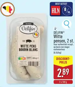 ALDI Délifin witte pensen aanbieding