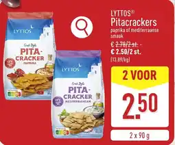 ALDI Lyttos Pitacrackers aanbieding