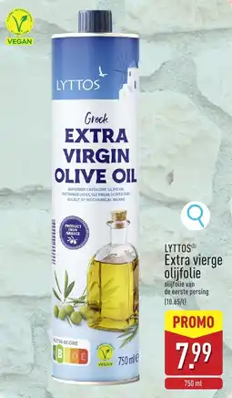 ALDI Lyttos extra vierge olijfolie aanbieding