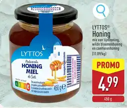 ALDI Lyttos honing aanbieding