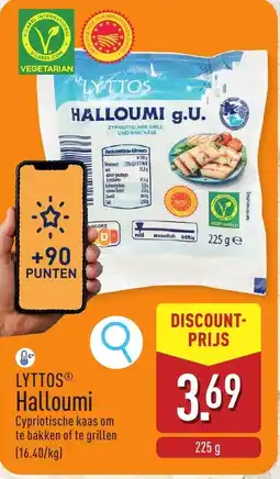 ALDI Lyttos Halloumi aanbieding