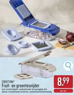 ALDI Crofton Fruit en Groentesnijder aanbieding