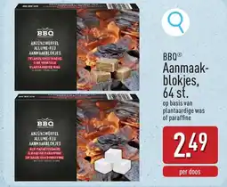 ALDI BBQ Aanmaakblokjes aanbieding
