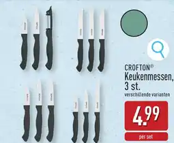 ALDI Crofton Keukenmessen aanbieding