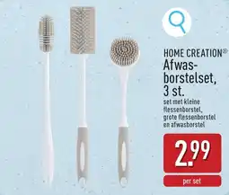 ALDI Home creation afwasborstelset aanbieding