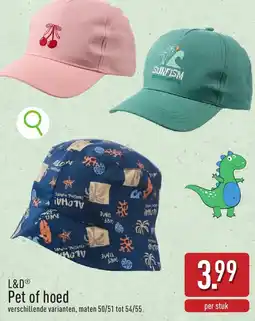 ALDI L&D Pet of hoed aanbieding