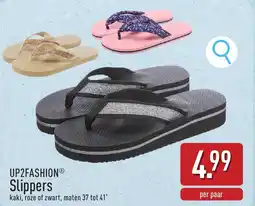 ALDI Up2fashion Slippers aanbieding