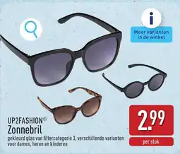 ALDI Up2fashion zonnebril aanbieding