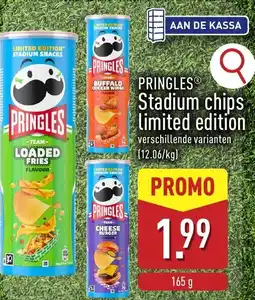 ALDI Pringles stadium chips limited edition aanbieding