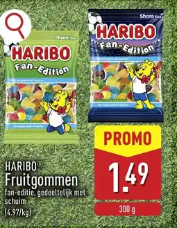 ALDI Haribo fruitgommen aanbieding