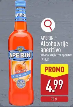 ALDI Aperini Alcoholvrije aperitivo aanbieding