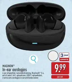 ALDI Maginon in-ear oordopjes aanbieding