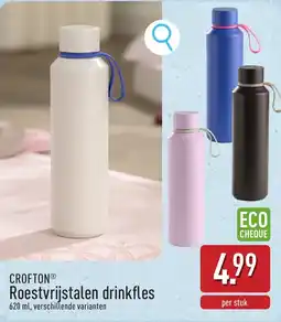 ALDI Crofton roestvrijstalen drinkfles aanbieding