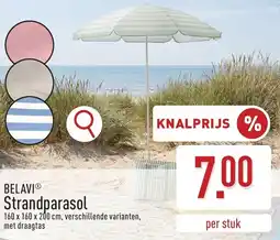 ALDI Belavi strandparasol aanbieding