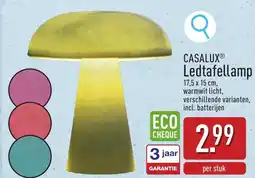 ALDI Casalux ledtafellamp aanbieding