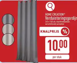 ALDI Home creation verduisteringsgordijn aanbieding