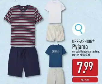 ALDI Up2fashion pyjama aanbieding