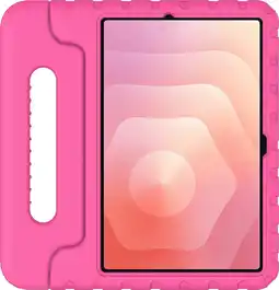 Coolblue Just in Case Samsung Galaxy Tab S11 Kids Cover Rose aanbieding