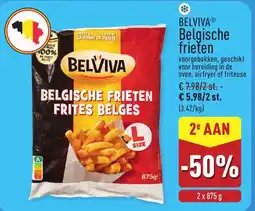 ALDI Belviva belgische frieten aanbieding