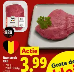 Lidl Rumsteak XXS aanbieding