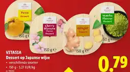 Lidl Vitasia dessert op japanse wijze aanbieding