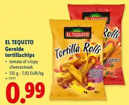Lidl El tequito gerolde tortillachips aanbieding