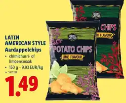 Lidl Latin american style aardappelchips aanbieding