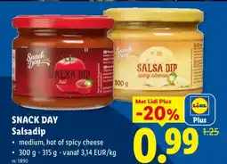 Lidl Snack Day salsadip aanbieding