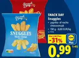 Lidl Snack Day snuggles aanbieding