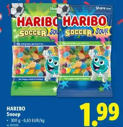 Lidl Haribo snoep aanbieding