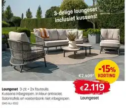 BE-Okay Loungeset aanbieding