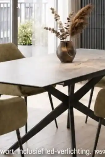 BE-Okay Tafel aanbieding