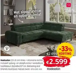 BE-Okay Stylife Hoeksalon aanbieding
