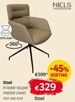 BE-Okay Niels Andersson Stoel aanbieding