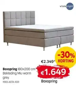 BE-Okay Visionight Boxspring aanbieding