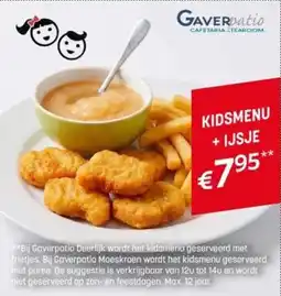 BE-Okay Kidsmenu +Ijsje aanbieding