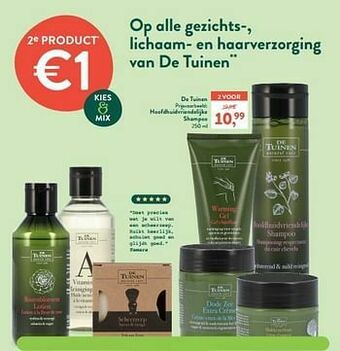 Holland & Barrett Hoofdhuidvriendelijke shampoo aanbieding