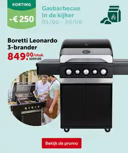 AVEVE Boretti Leonardo 3-brander aanbieding
