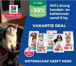 AVEVE Hill's droog honden- en kattenvoer vanaf 6 kg aanbieding