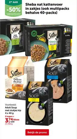 AVEVE Adult Soup met stukjes kip 4 x 40 g aanbieding