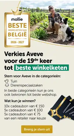 AVEVE Verkies Aveve voor de 19de keer tot beste winkelketen aanbieding