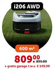 AVEVE Op deze Segway Navimow robotmaaiers: i206 AWD aanbieding