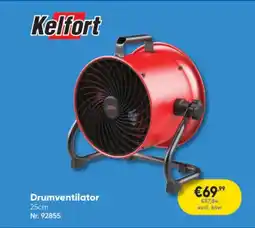 Toolstation Kelfort Drumventilator aanbieding